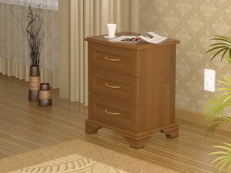 Тумбочка "Лира" 3 ящика