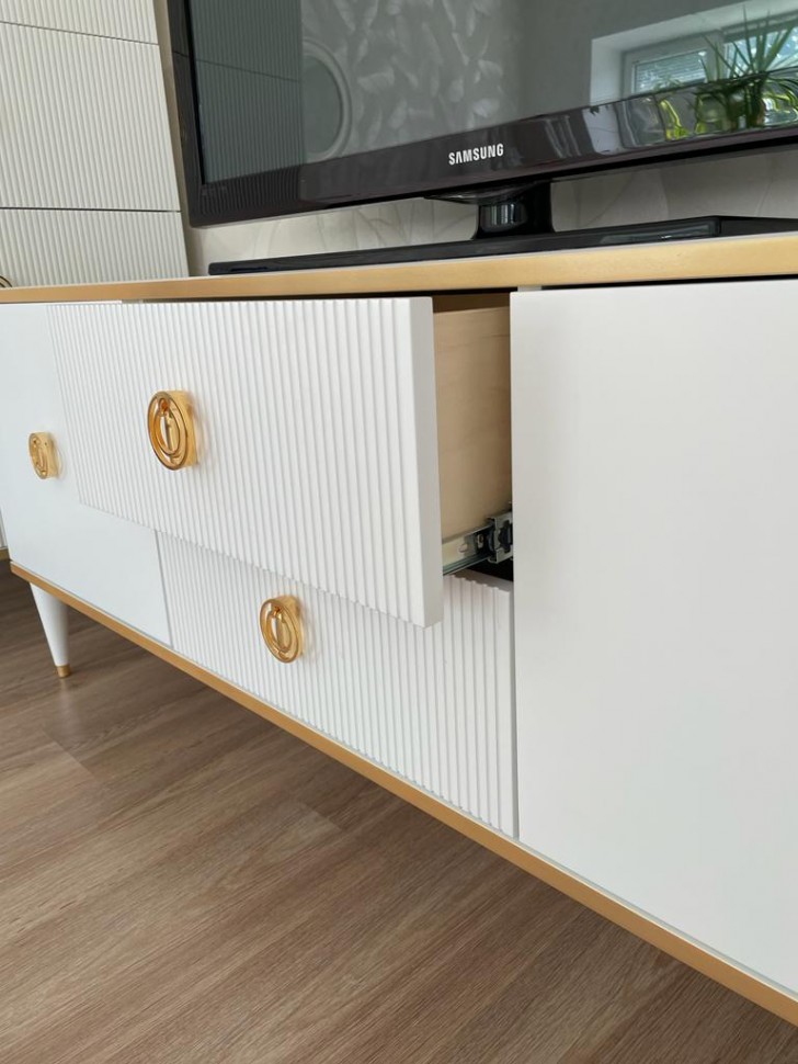 Тумба ТВ Глория 2 ящика + 2 двери